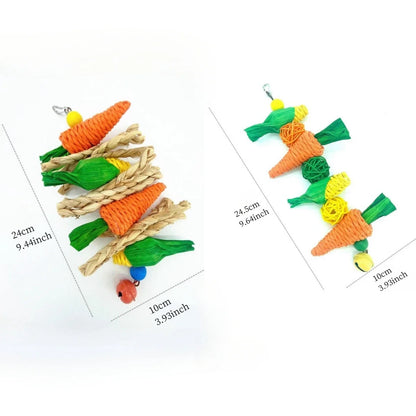 1pc Random Color & Style Handmade Woven Shaped Toy