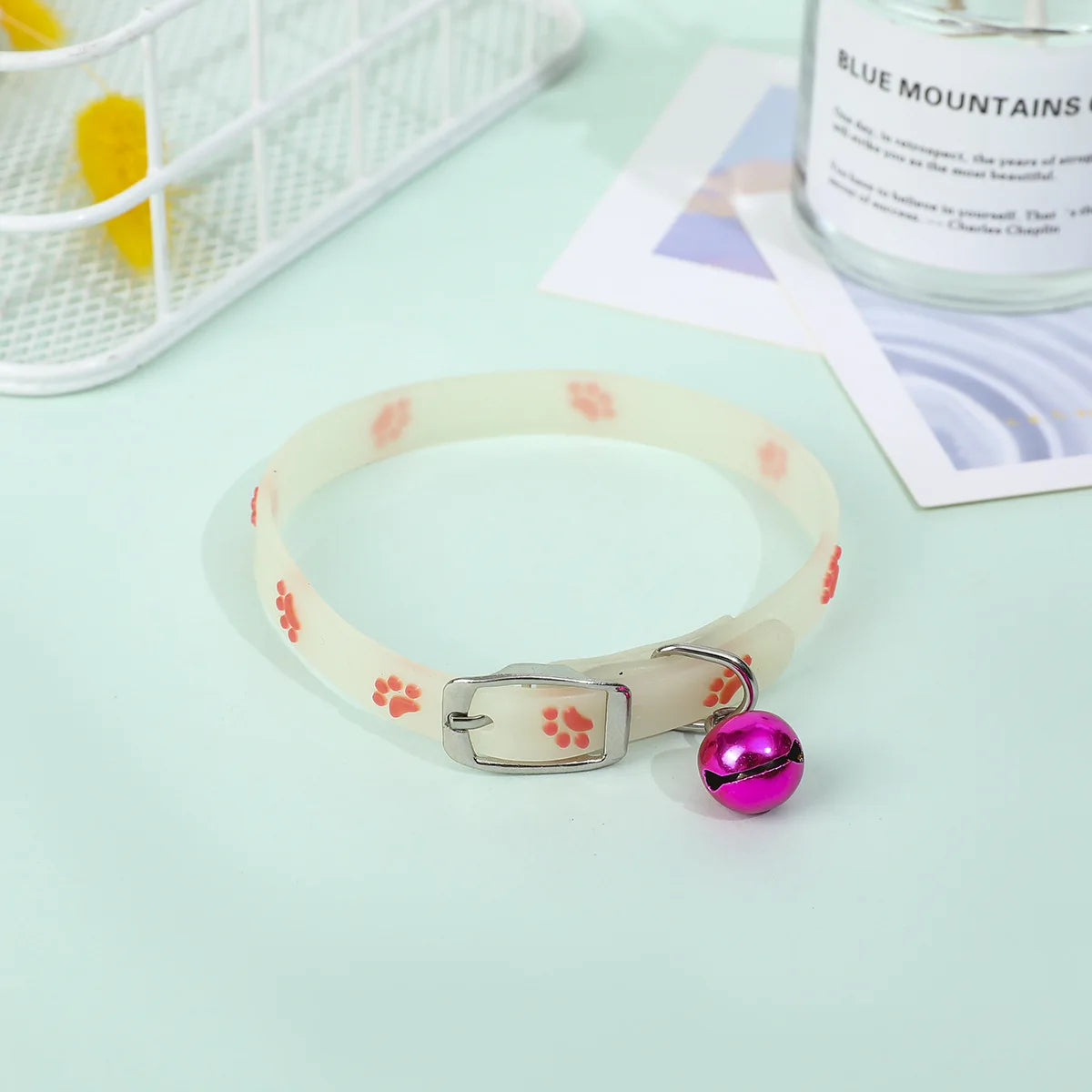 Luminous Cat Necklace Anti-Loss Fluorescent