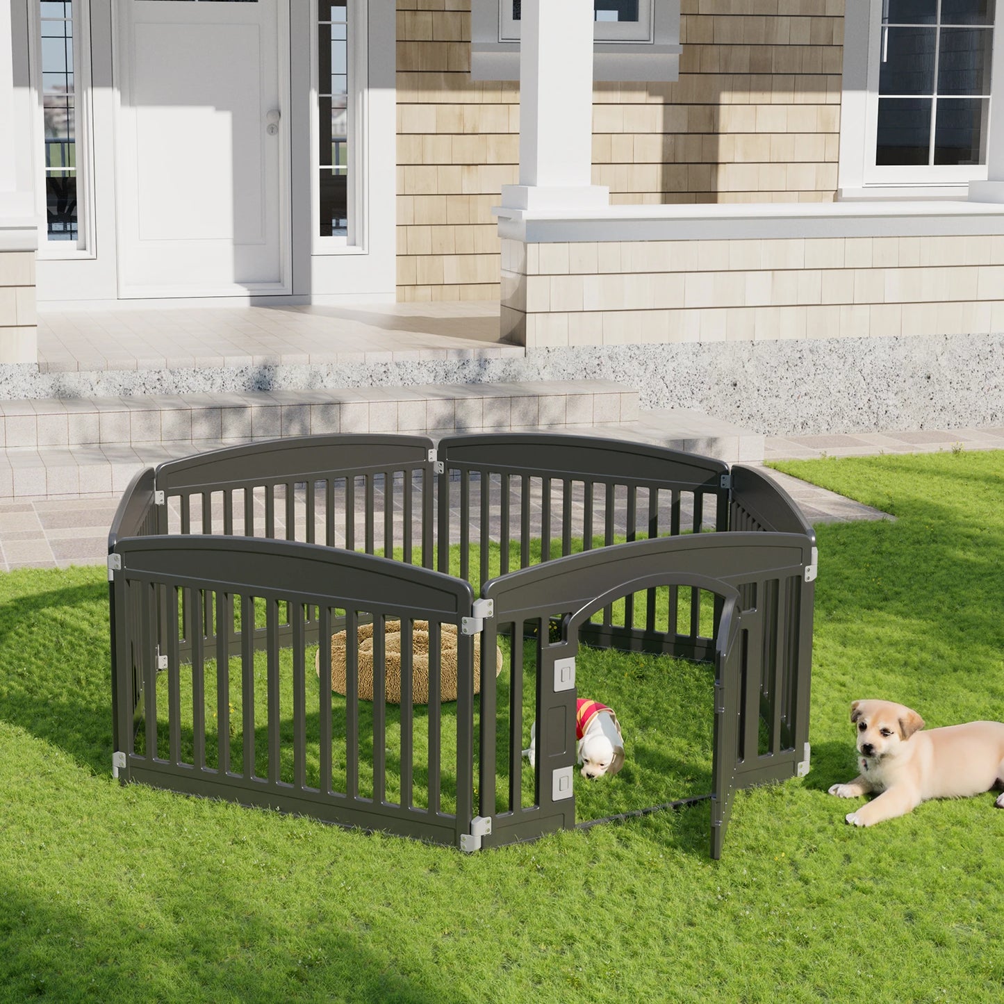 Plastic 6 Panel  Playpen