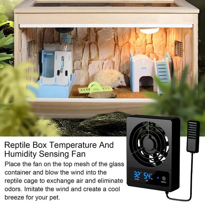 Ventilation Fan Enclosure Smart Cooling Fan