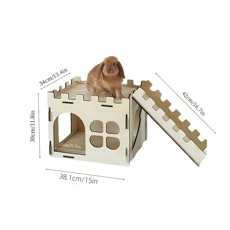 Castle, Hiding Place, Detachable Habitat, Evading House, Wood