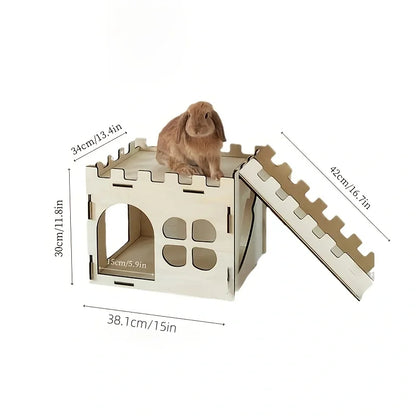 Castle, Hiding Place, Detachable Habitat, Evading House, Wood