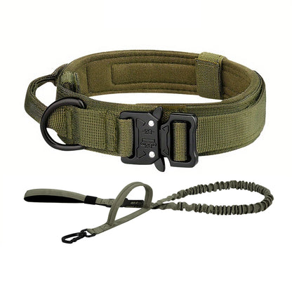 Training Collar Adjustable Tactical And Leash Set Control Handle