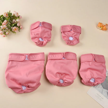 3Pcs Reusable Female Diapers