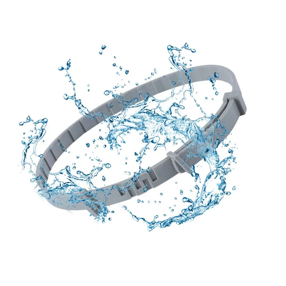 Adjustable Waterproof Plastic Dog Collar for Small Medium Large