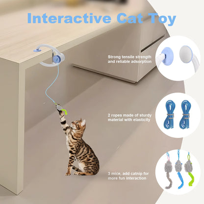Electric Door Hanging Cat Toy USB Rechargeable