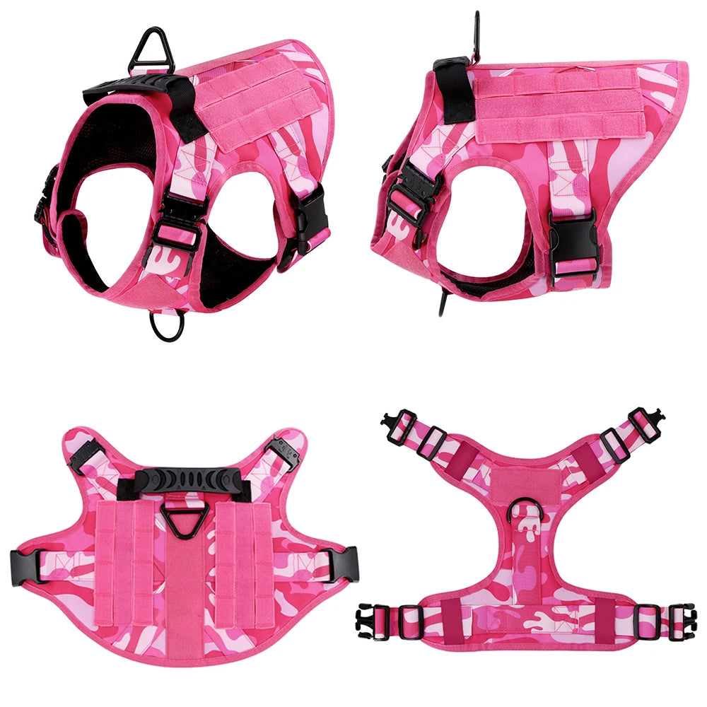 Military Pink Camouflage  Harness