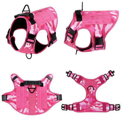 Military Pink Camouflage  Harness