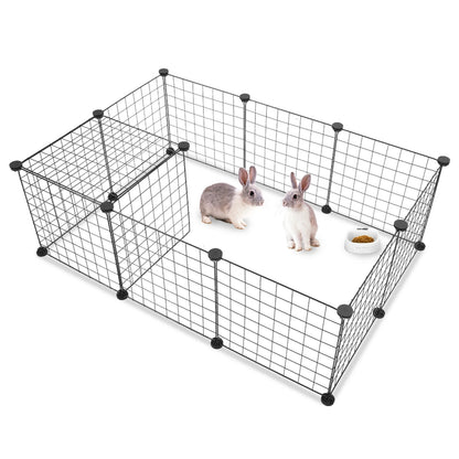 Playpen Small Animal Cage Indoor Portable Metal Wire
