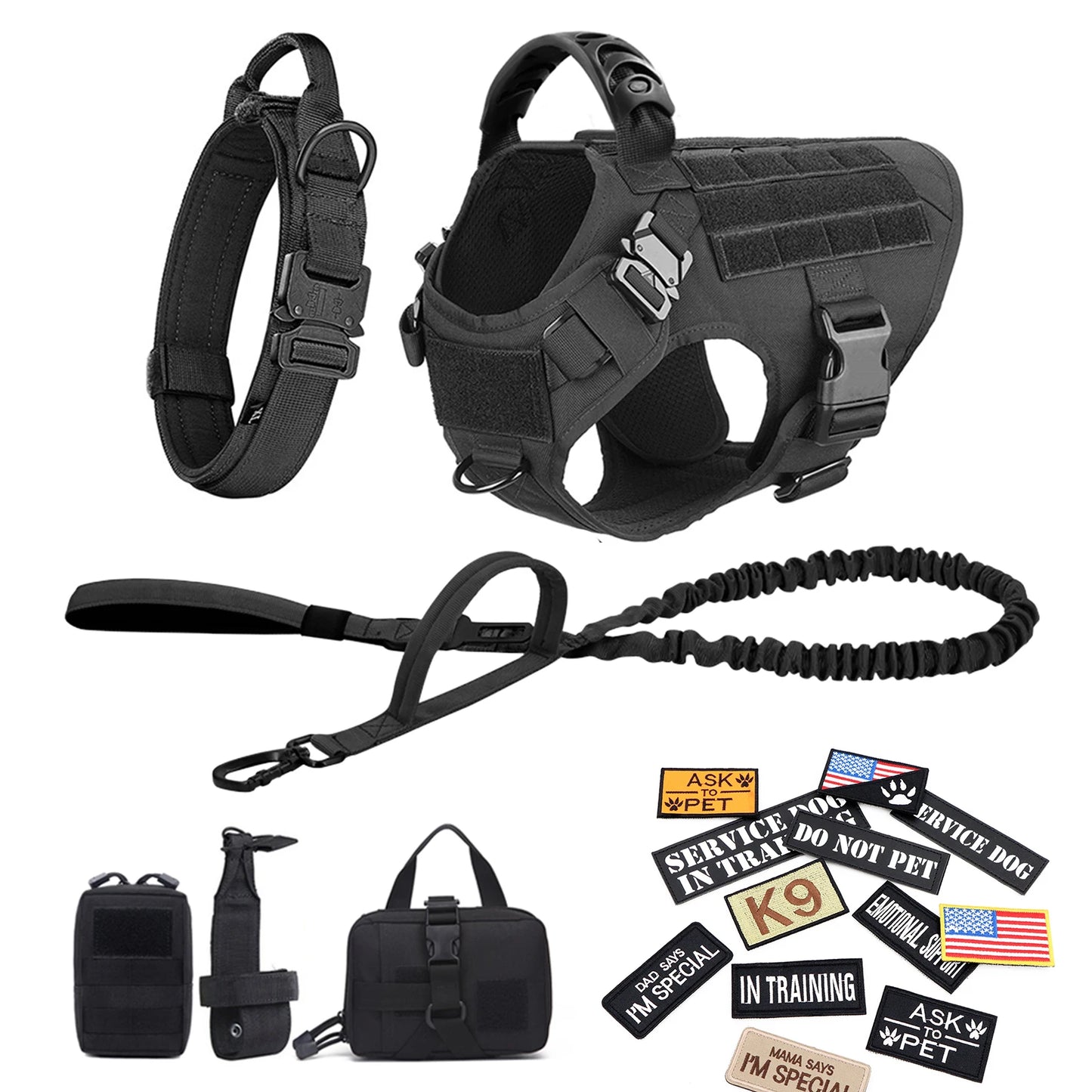 Large Dog Harness Training Vests