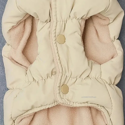 Soft Warm Winter Padded Jacket For Small Medium Pet