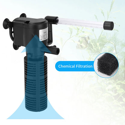 3 in 1 Silent Aeration Water Purifier Internal Pump