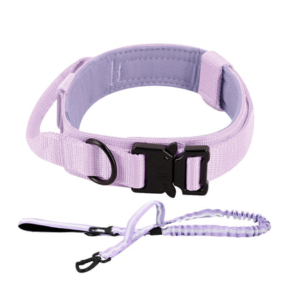 Training Collar Adjustable Tactical And Leash Set Control Handle