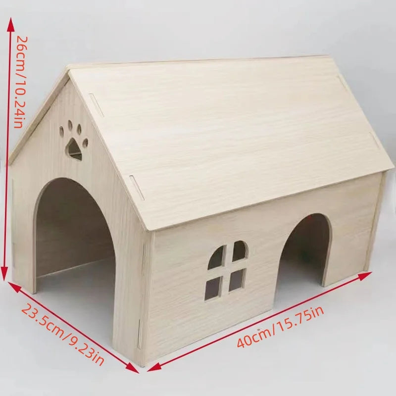 Dragon Wooden King House For Indoors