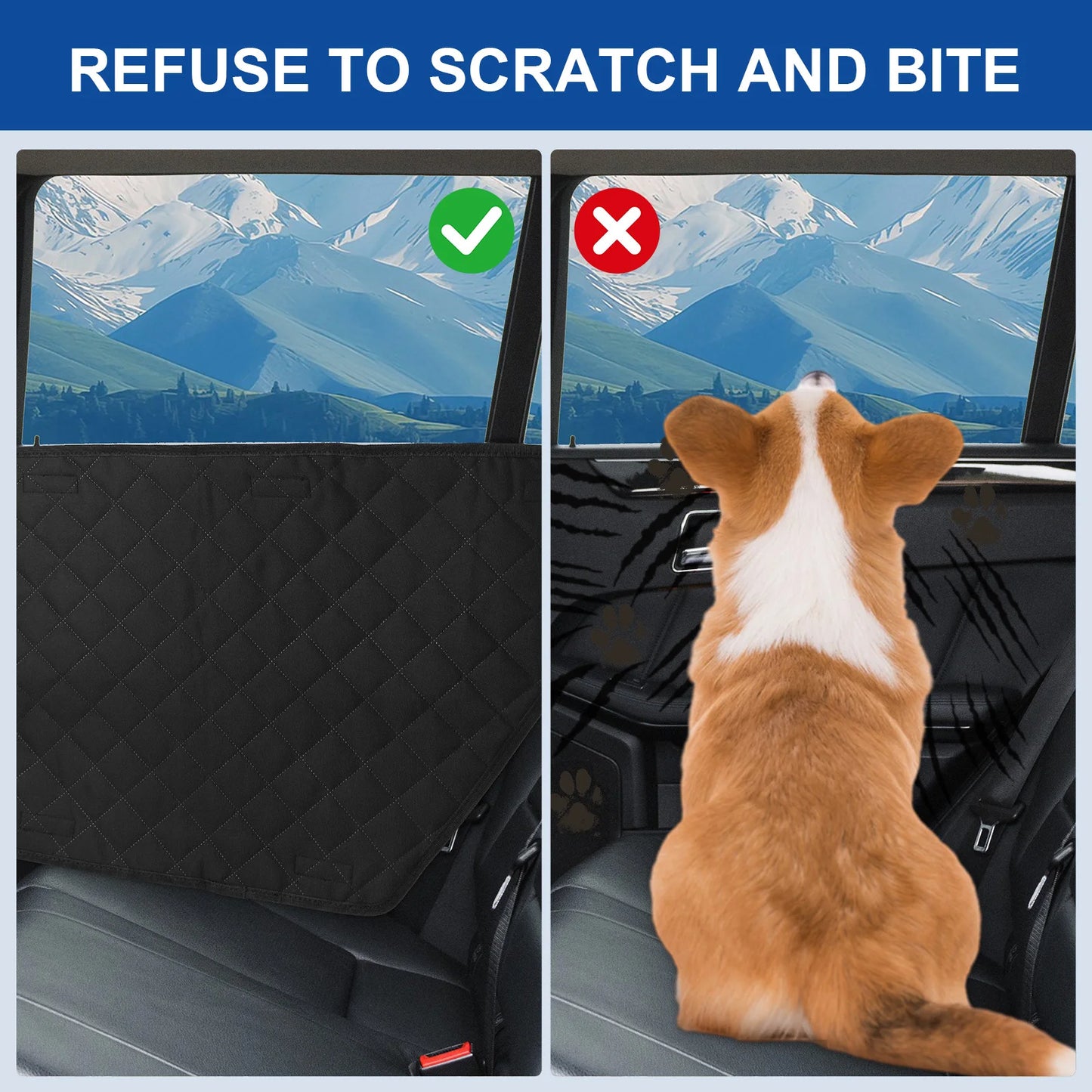 2PcsWaterproof Car Door Cover Anti-Scratch