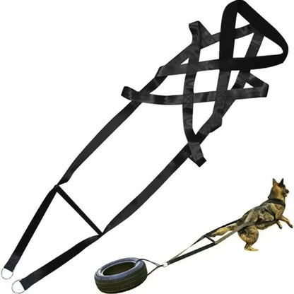 Large Working Dog Pull Sled for Behavior Training