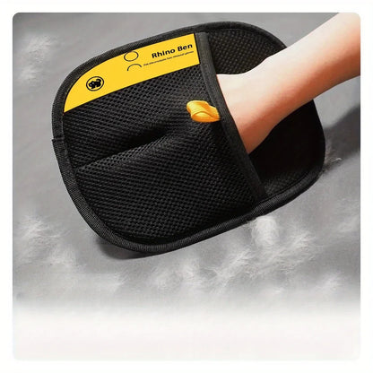 2-Piece Pet Hair Removal Gloves – Double-Sided