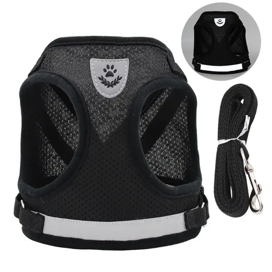 Undershirt Harnesses Mesh Breathable Adjustable
