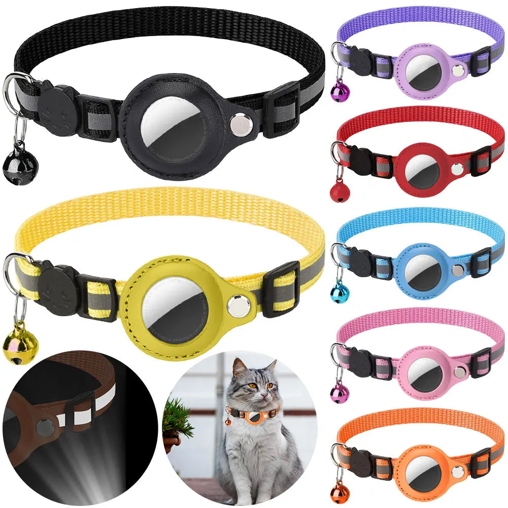 For Apple AirTag Cat Collar Adjustable