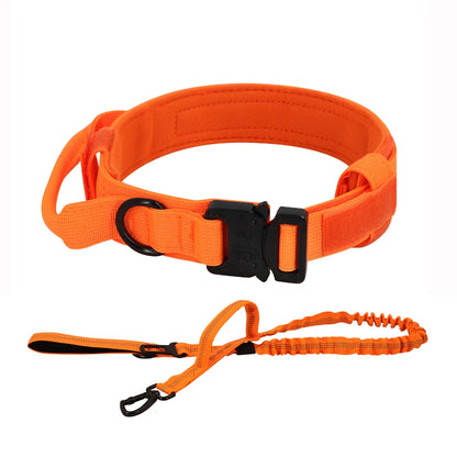 Training Collar Adjustable Tactical And Leash Set Control Handle