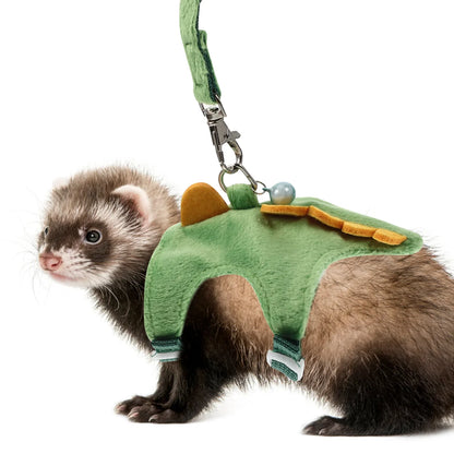 Cartoon Dragon Design Pet Harness Adjustable