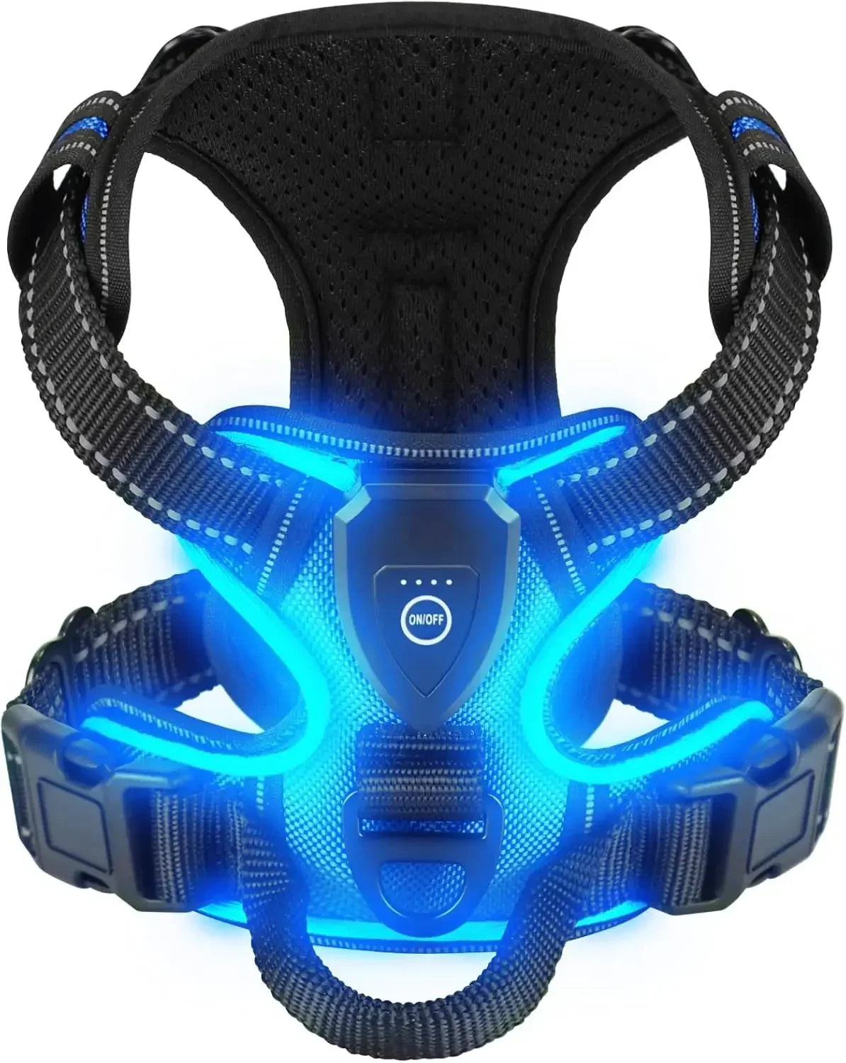 Led Dog Harness  Adjustable Rechargeable