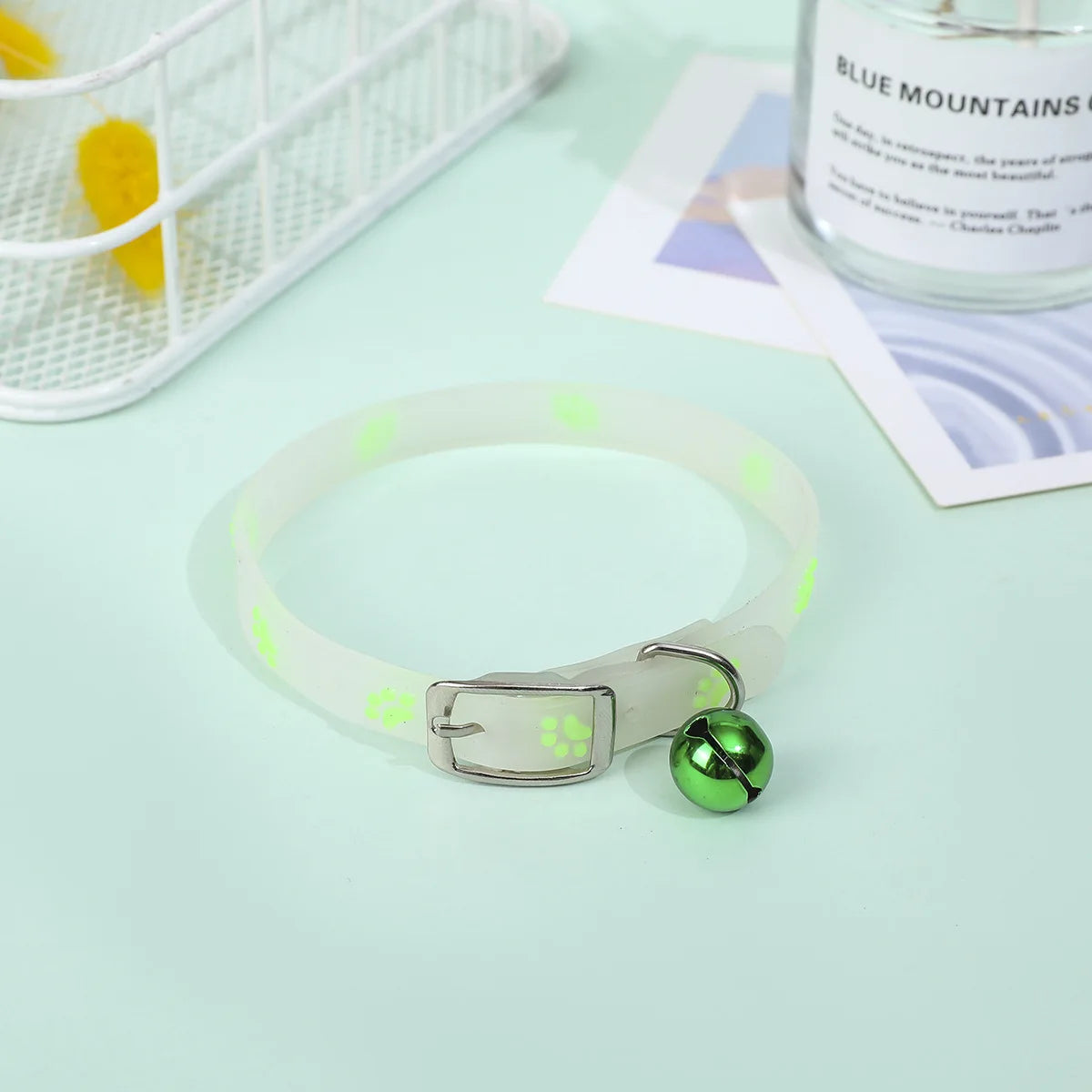 Luminous Cat Necklace Anti-Loss Fluorescent