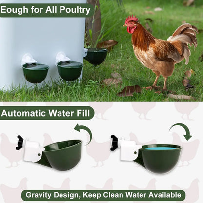 12 Pack Automatic Chicken Water Cups
