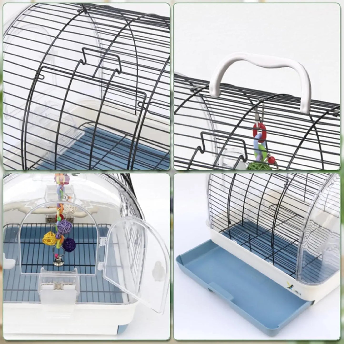 Portable Bird Cage Carrier