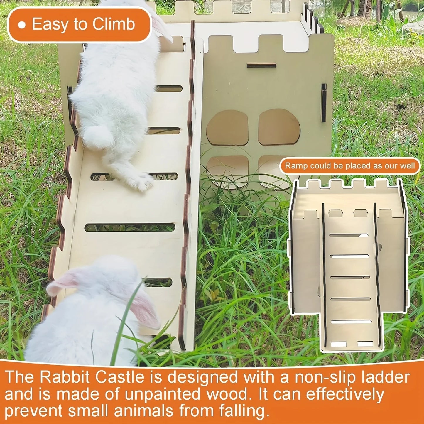 Castle, Hiding Place, Detachable Habitat, Evading House, Wood