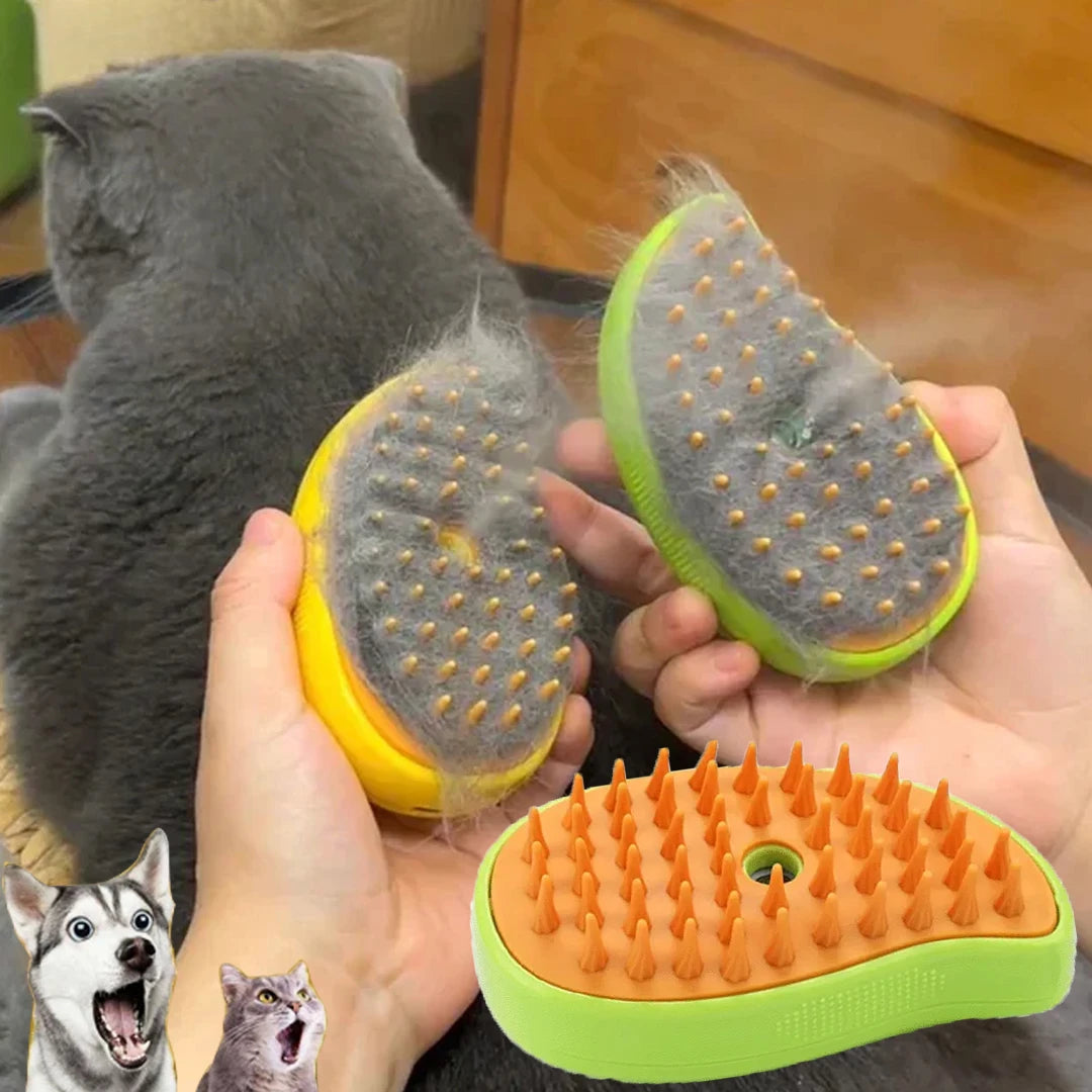 Steam Brush Electric Sprayer for Massage Pet Grooming
