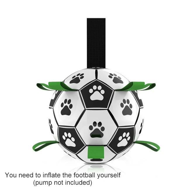 Interactive Football Toy with Grab Tabs