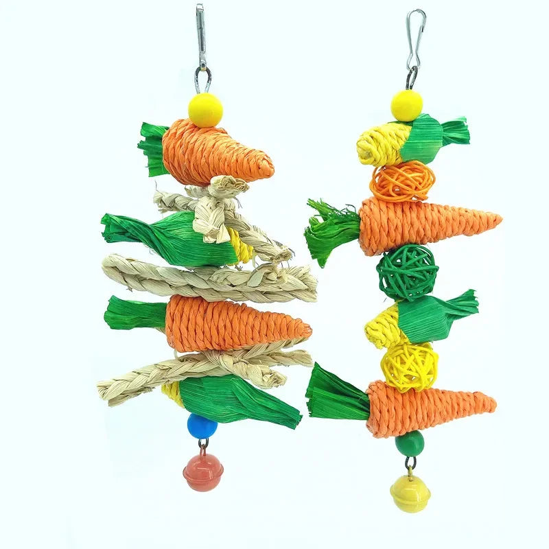 1pc Random Color & Style Handmade Woven Shaped Toy