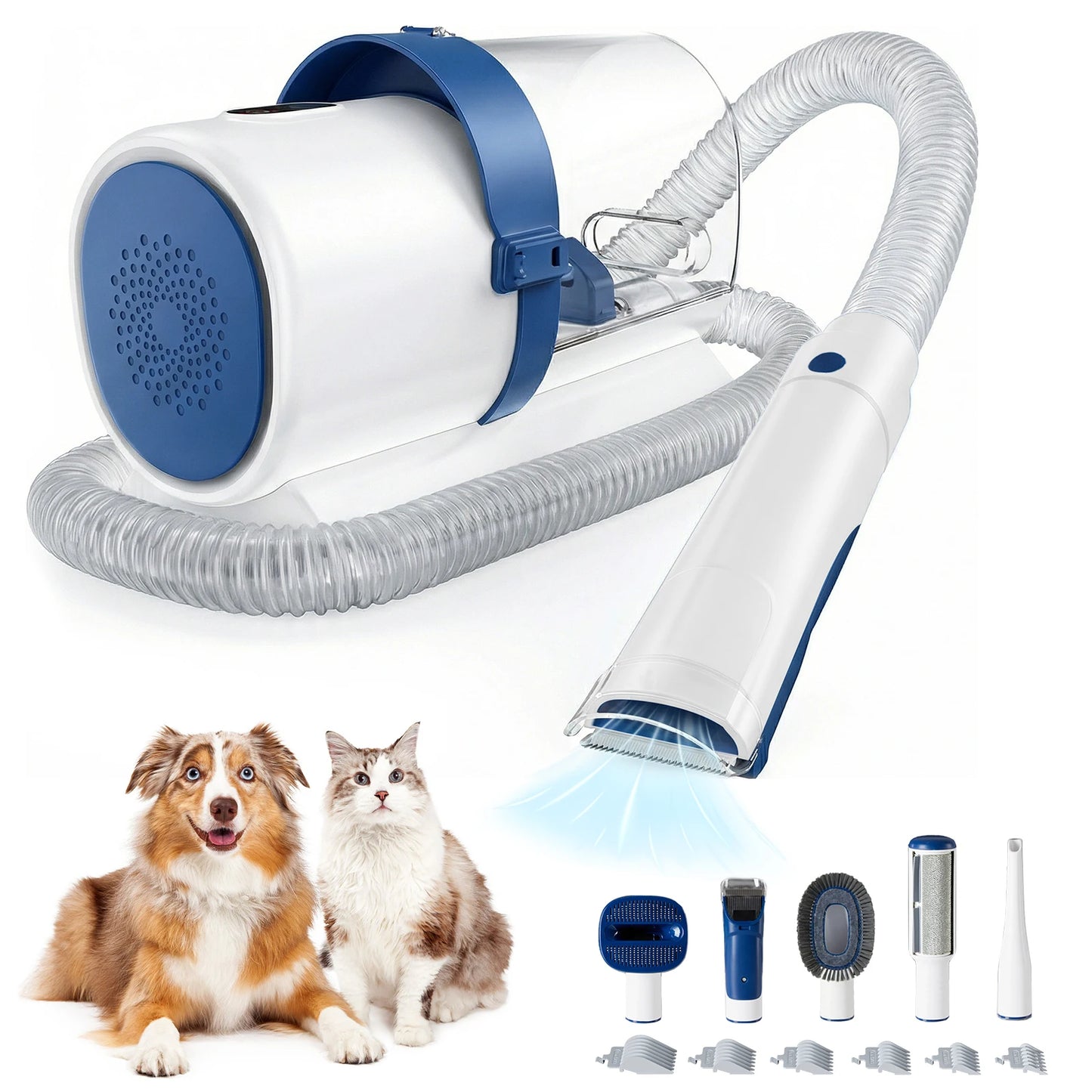 2.5L Professional Pet Grooming Vacuum Kit 3 Modes