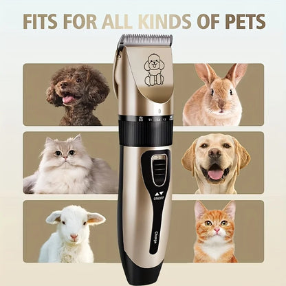 Low-noise  USB  pet grooming tool