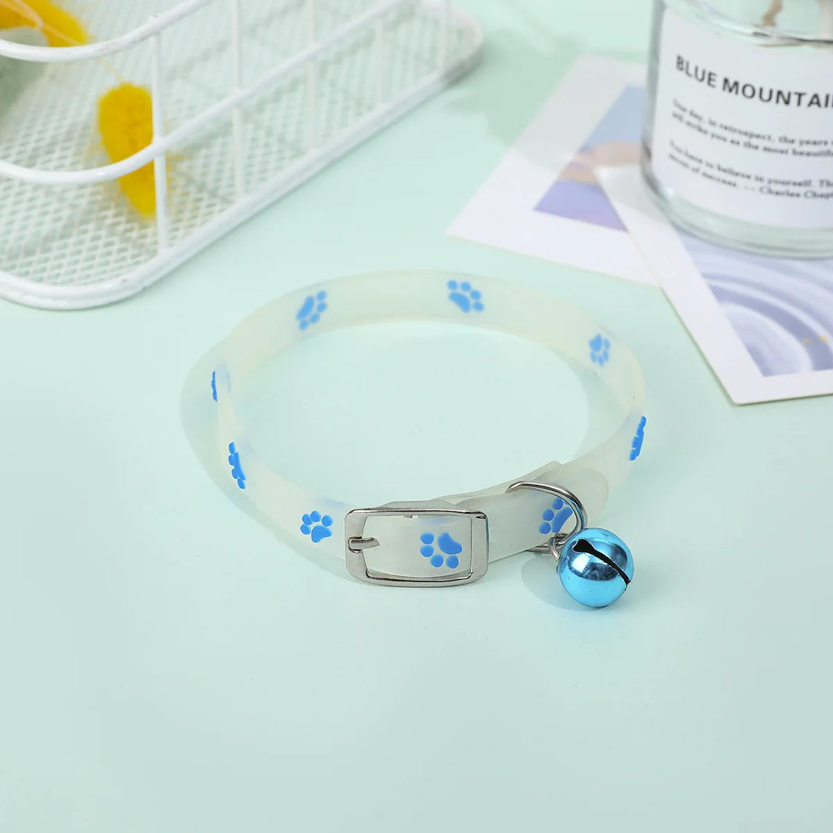 Luminous Cat Necklace Anti-Loss Fluorescent