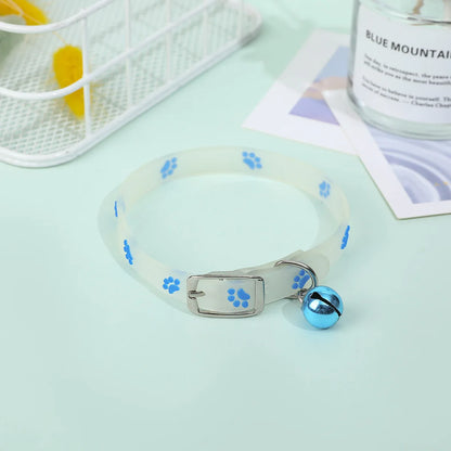 Luminous Cat Necklace Anti-Loss Fluorescent