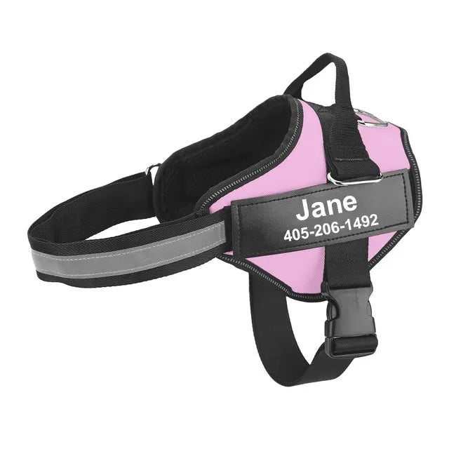 Dog Harness Adjustable Vest Reflective Breathable