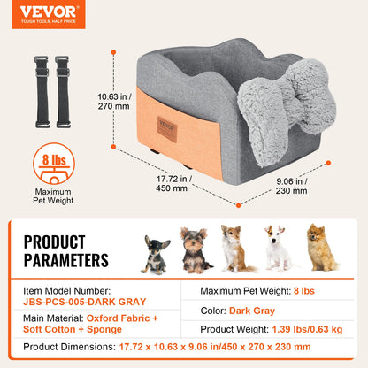 Dog Car Seat Waterproof Booster Seat