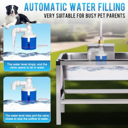3Gal Automatic Dog Water Bowl for Outdoors