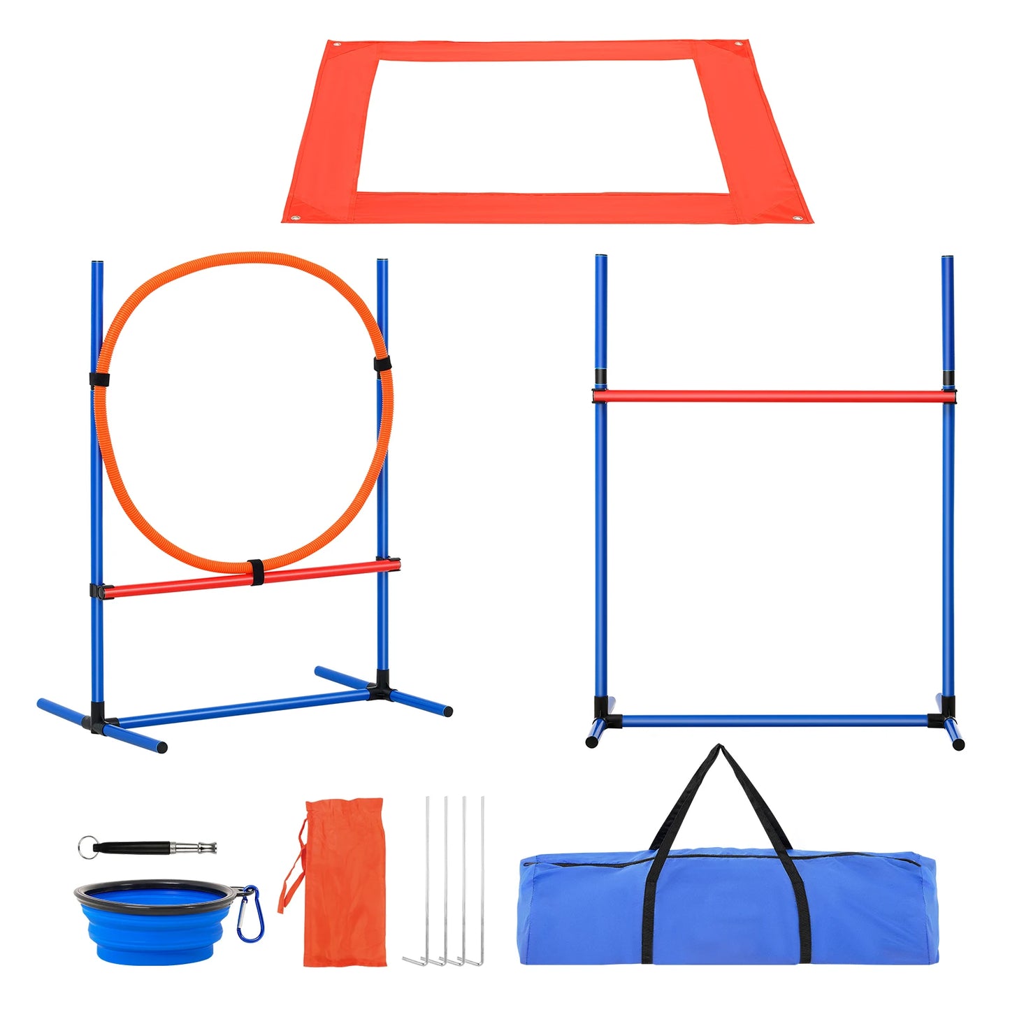 Dog Agility Training Equipment 4 PCS Set