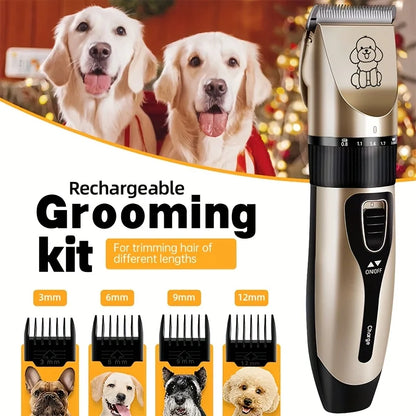 Low-noise  USB  pet grooming tool