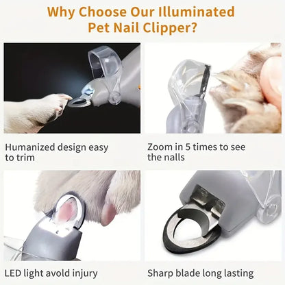 LED Light Nail Clipper
