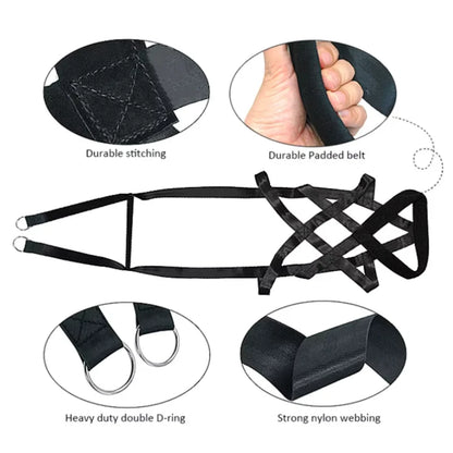 Large Working Dog Pull Sled for Behavior Training