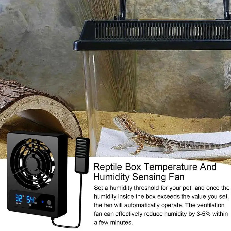 Ventilation Fan Enclosure Smart Cooling Fan
