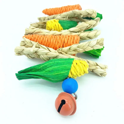 1pc Random Color & Style Handmade Woven Shaped Toy