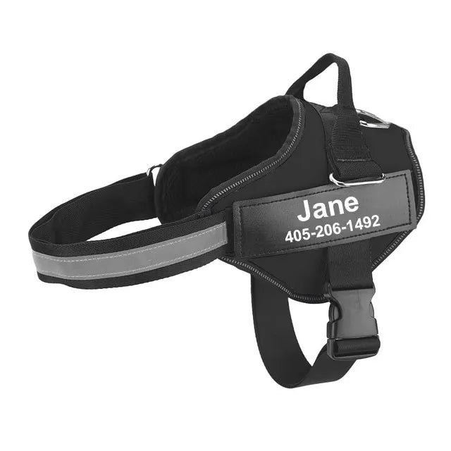 Dog Harness Adjustable Vest Reflective Breathable