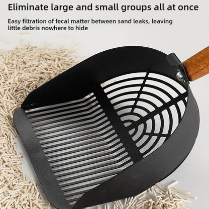 Steel Long Handle Cat Litter Scoop