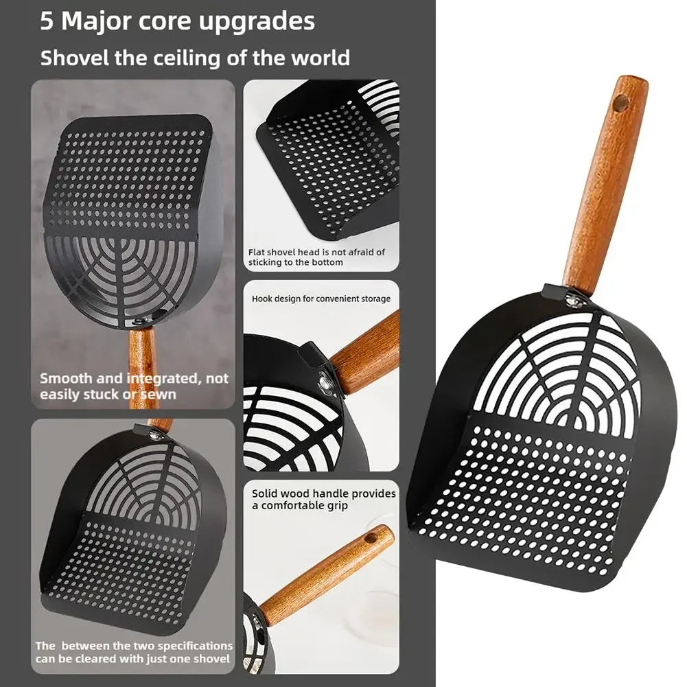 Steel Long Handle Cat Litter Scoop