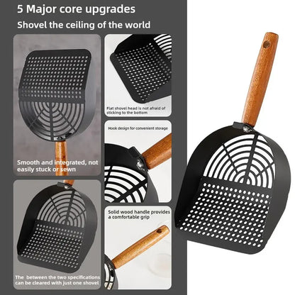 Steel Long Handle Cat Litter Scoop